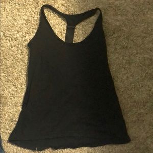black tank top